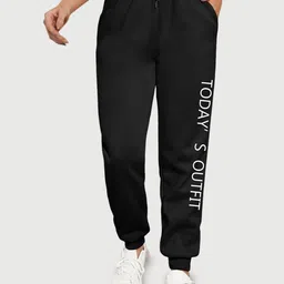 SAAHASAM Women Printed Relaxed Joggers Trousers-picture-37