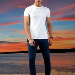 Markle Moro Men Travel Features Slim Fit High-Rise Cotton Trousers-image-46