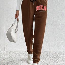 TABADTOD Women Relaxed Joggers Trousers-image-57
