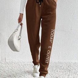 TABADTOD Women Relaxed Joggers Trousers-image-66