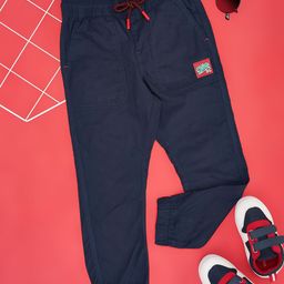 Pantaloons Junior Boys Mid-Rise Joggers Trousers-10