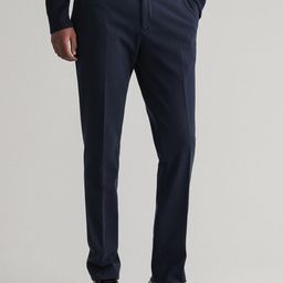 GANT Men Blue Cotton Trousers-picture-23