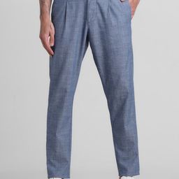 Jack & Jones Men Mid Rise Pure Cotton Trousers-image-57