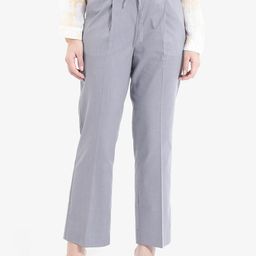 RAREISM Women High-Rise Pleated Trousers-image-83