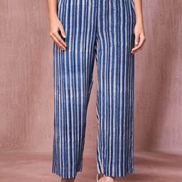 Fabindia Women Striped Trousers-image-106