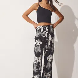 Happiness istanbul Women Floral Printed Trouser-image-84