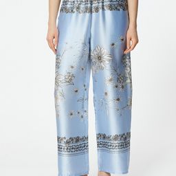 Koton Women Floral Printed Regular Fit Mid-Rise Trousers-picture-18