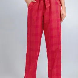 SUTI Women High Waist Relaxed Trousers-image-18