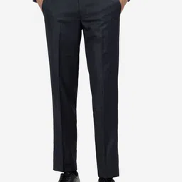 METAL Men Slim Fit Formal Trousers-image-72
