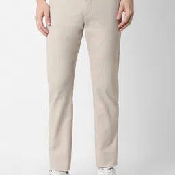 Peter England Casuals Men Slim Fit Mid Rise Trousers-picture-18