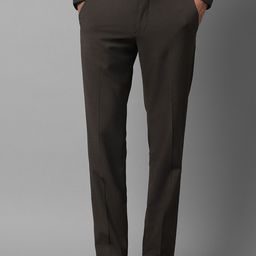 Louis Philippe Men Mid-rise Slim Fit Formal Trousers-image-64