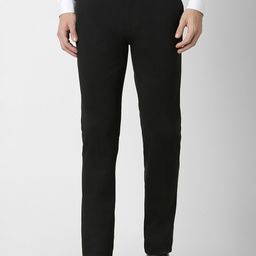 Peter England Men Slim Fit Formal Trousers-picture-9