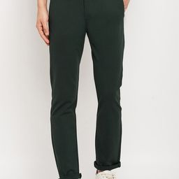 Duke Men Cotton Slim Fit Trousers-image-96