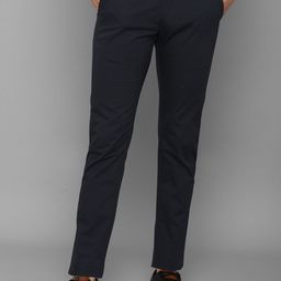 Allen Solly Men Navy Blue Slim Fit Trousers-image-30