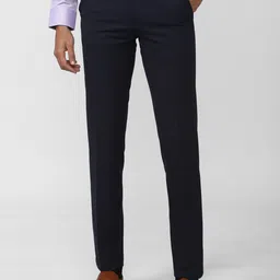 Van Heusen Men Slim Fit Formal Trousers-picture-49