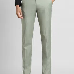SIMON CARTER LONDON Men Slim Fit Formal Trousers-image-39