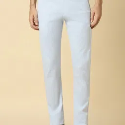 Allen Solly Men Mid-Rise Slim Fit Trousers-picture-35