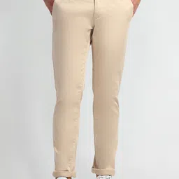 Arrow Sport Men Slim Fit Mid-Rise Trousers-picture-32