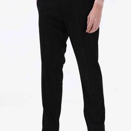 Tailoraedge Men Tailored Slim Fit Cotton Trousers-image-82
