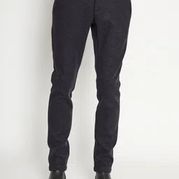 Bruun & Stengade Men Mid-Rise Plain Slim Fit Trousers-image-14