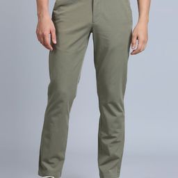 ONEMILE Men Smart Slim Fit Trousers-image-51