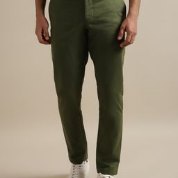 Andamen Men Ultra Slim Fit Cotton Chinos-image-70