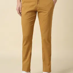 Allen Solly Men Slim Fit Textured Casual Trousers-image-38