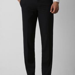 Van Heusen Men Slim Fit Formal Trousers-image-45