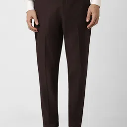 Van Heusen Slim Fit Mid-Rise Formal Trousers-picture-46