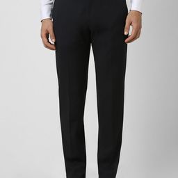 Van Heusen Men Textured Slim Fit Formal Trouser-image-22