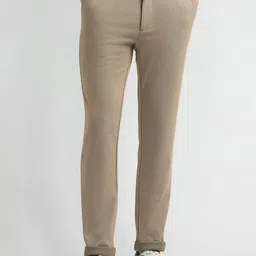 Arrow Sport Men Super Slim Fit Mid Rise Trousers-image-67