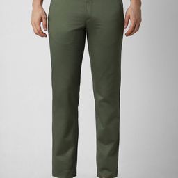 Van Heusen Sport Men Mid Rise Slim Fit Cotton Chinos Trousers-image-93