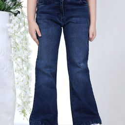 Peppermint Girls Smart Slim Fit Light Fade Clean Look Jeans-image-92