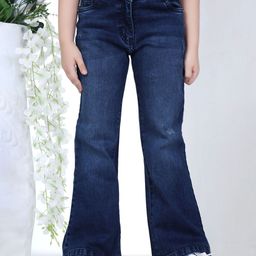 Peppermint Girls Smart Slim Fit Light Fade Clean Look Jeans-image-93