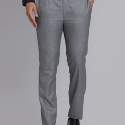 Park Avenue Men Slim Fit Mid Rise Formal Trousers-image-96
