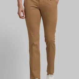 Park Avenue Men Slim Fit Mid Rise Cotton Regular Trouser-image-36