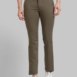 Park Avenue Men Mid-Rise Slim Fit Trousers-image-15