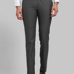 Park Avenue Men Slim Fit Mid Rise Formal Trouser-image-57