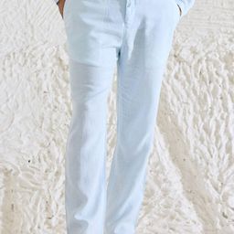 MR BUTTON Men Regular Fit Mid-Rise Trousers-image-58