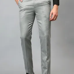 Cantabil Men Mid-Rise Formal Trousers-image-33