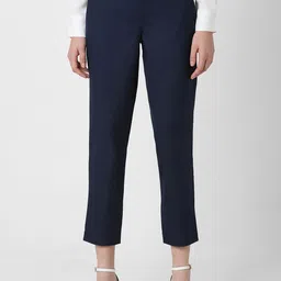 Van Heusen Woman Mid-Rise Cropped Formal Trousers-picture-10