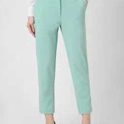 Van Heusen Woman Women Regular Fit Mid-Rise Flat-Front Trousers-image-50