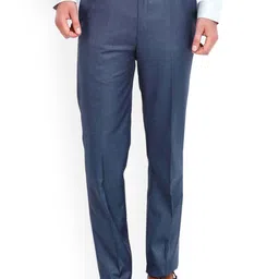AD & AV Men Mid-Rise Easy Wash Formal Trousers-picture-6