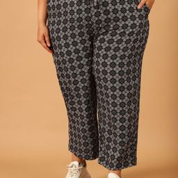 Moms Maternity Women Plus Size Ethnic Motifs Printed Trouser-picture-33
