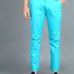 Urbano Fashion Men Slim Fit Easy Wash Cotton Chinos-image-45