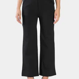 BAESD Women High-Rise Easy Wash Trousers-picture-20