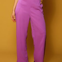 Sera Classics Women Relaxed Straight Leg Mid Rise Regular Trousers-image-35
