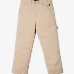 Ed-a-Mamma Boys Relaxed Cotton Chinos Trousers-image-88