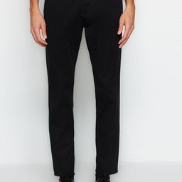 Trendyol Men Mid-Rise Casual Trousers-image-96