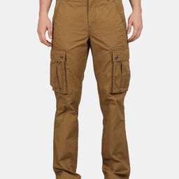 t-base Men Mid-Rise Pure Cotton Cargos Trouser-image-95